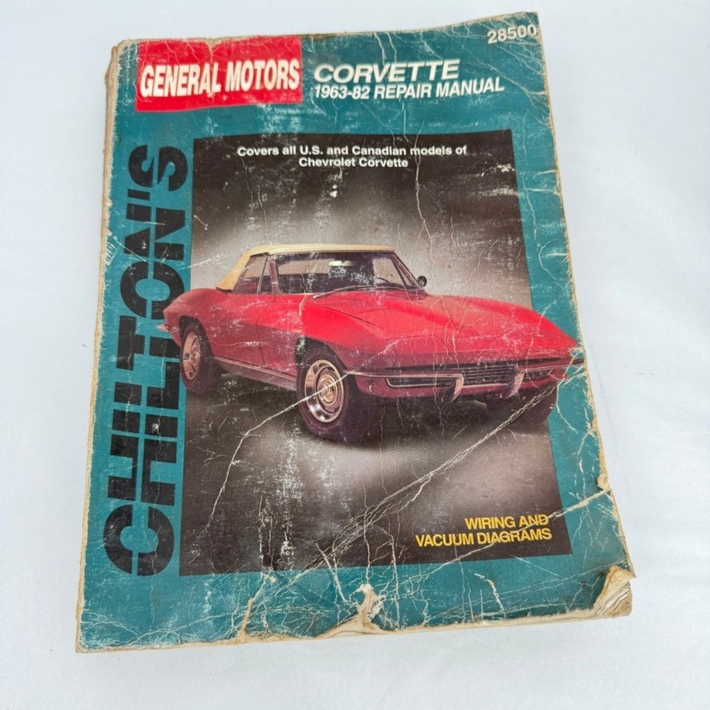 Chilton‎ General Motors Corvette 1963-82 Repair Manual Wiring Vacuum Diagrams
